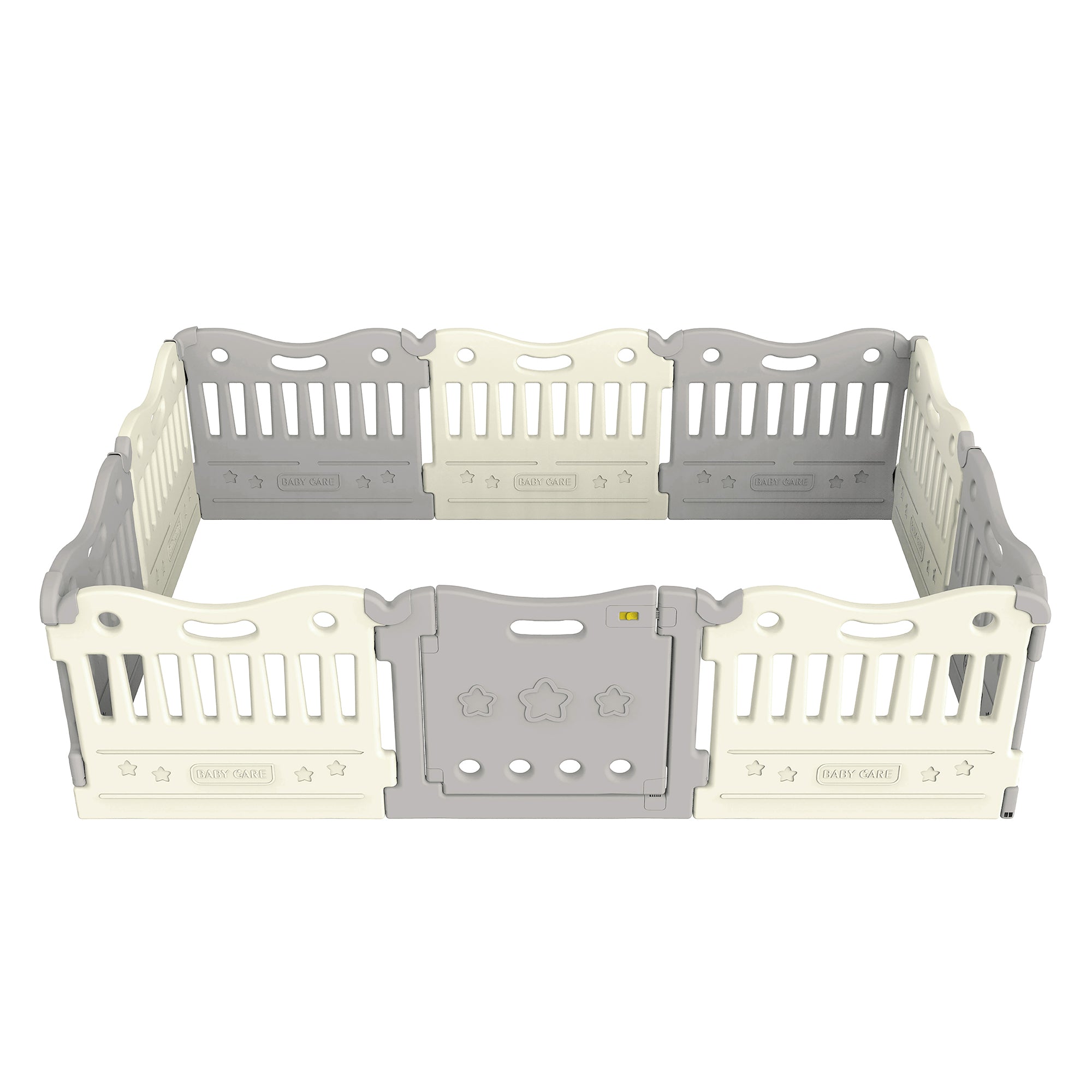 BABYCARE Playpen-Melange Grey