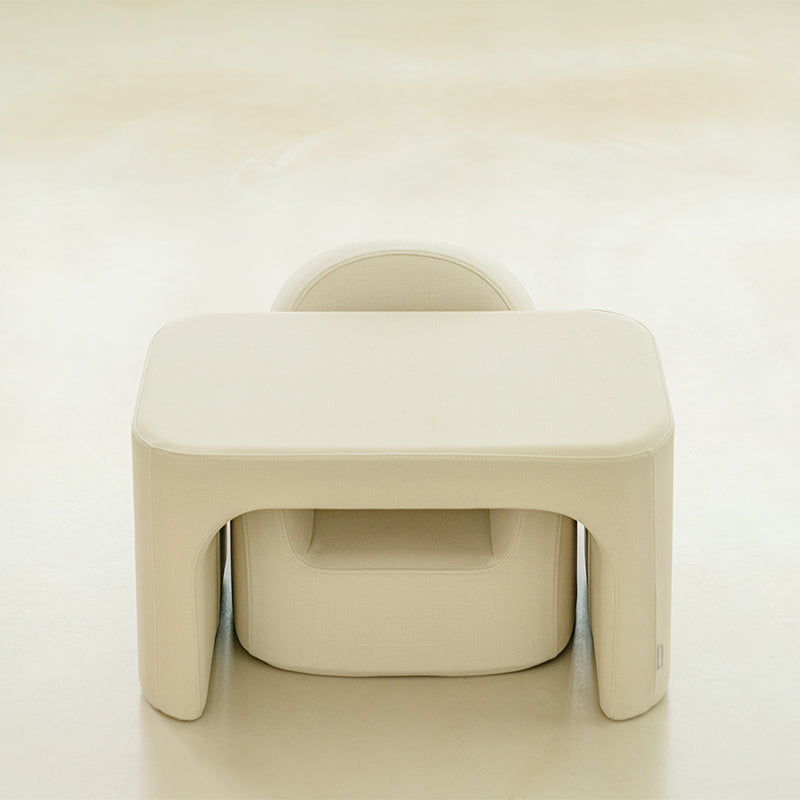 DWINGULER Kids Table-Cream Beige