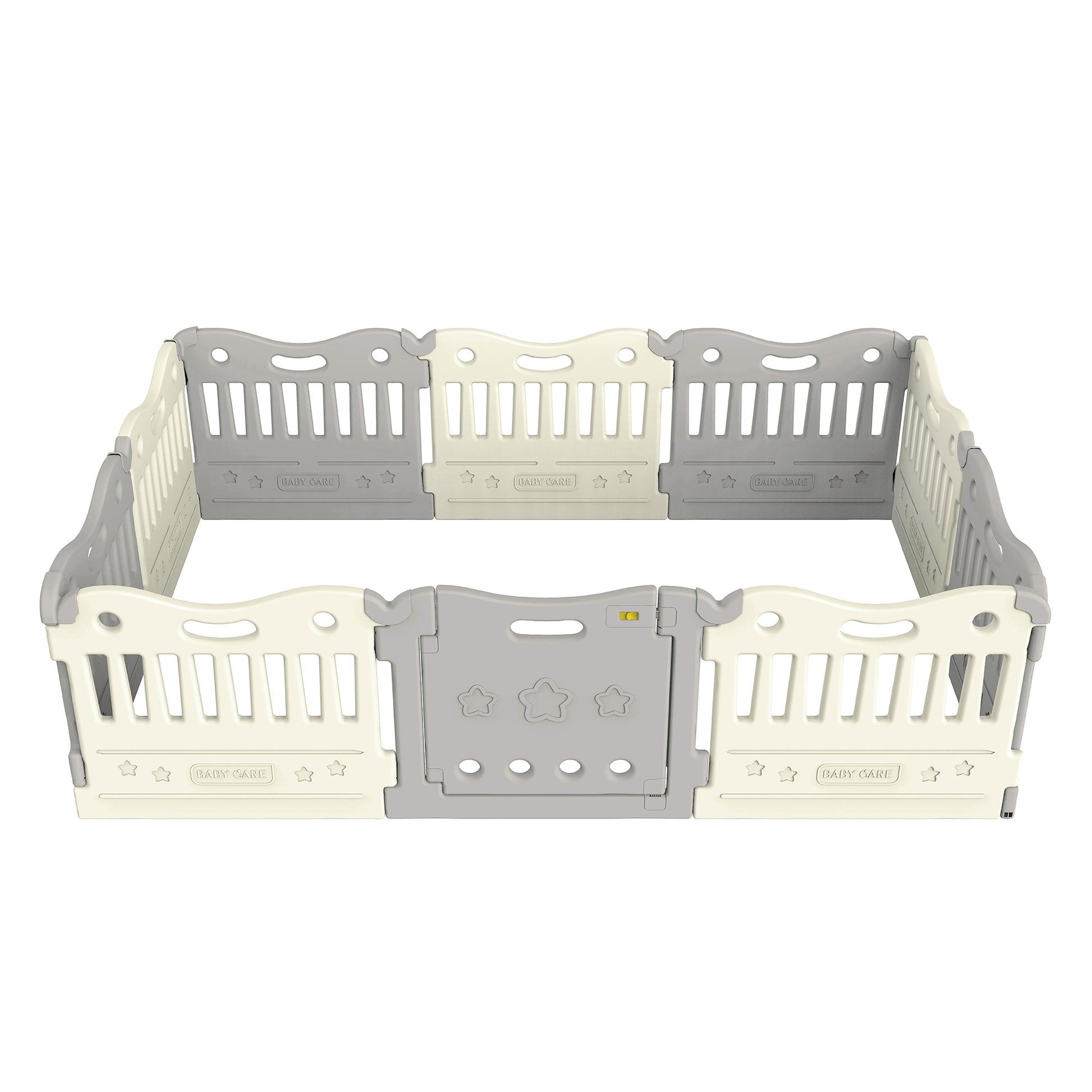 BABYCARE Playpen-Melange Grey – - Main Image