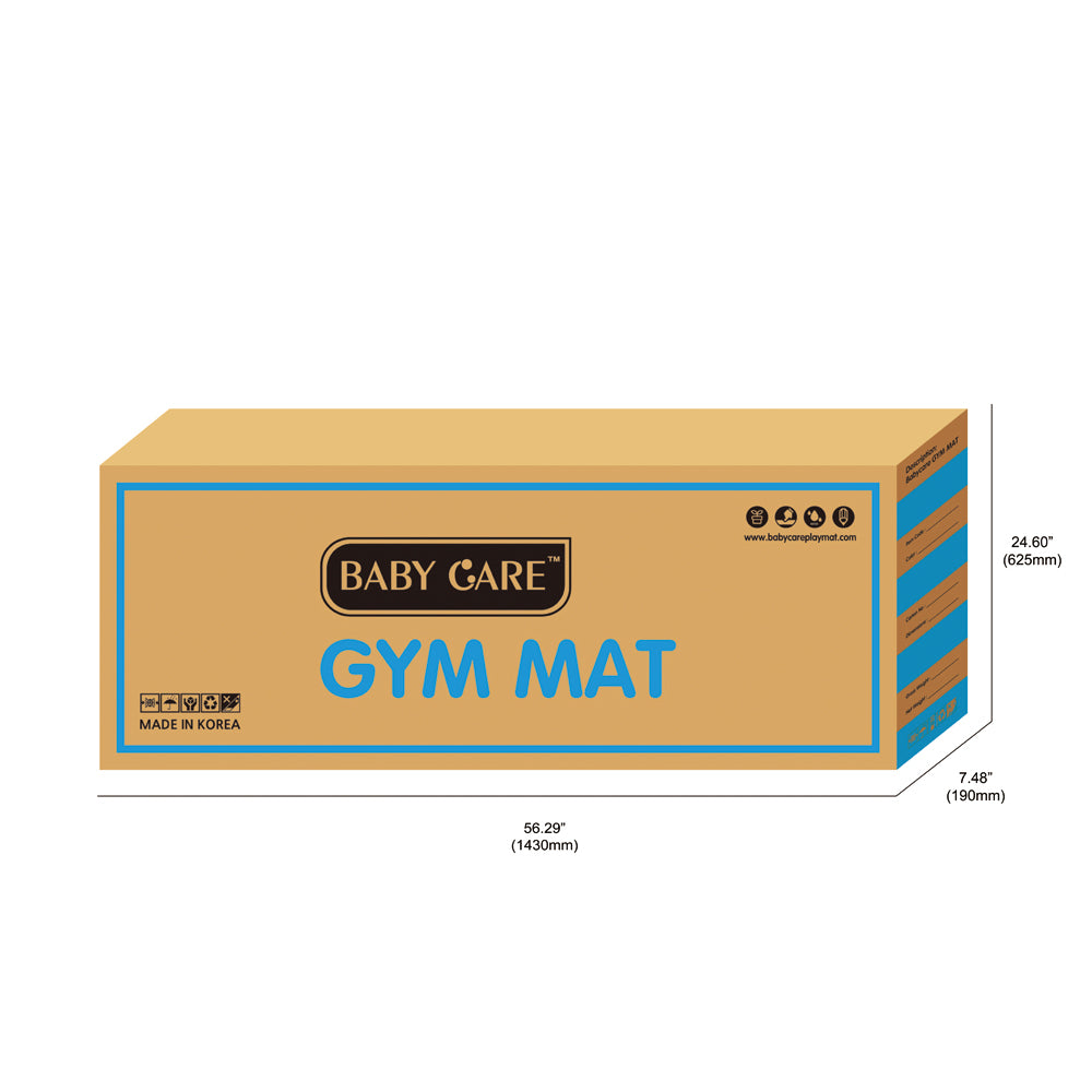 BABYCARE Gym Mat-Pastel Blue(Large)