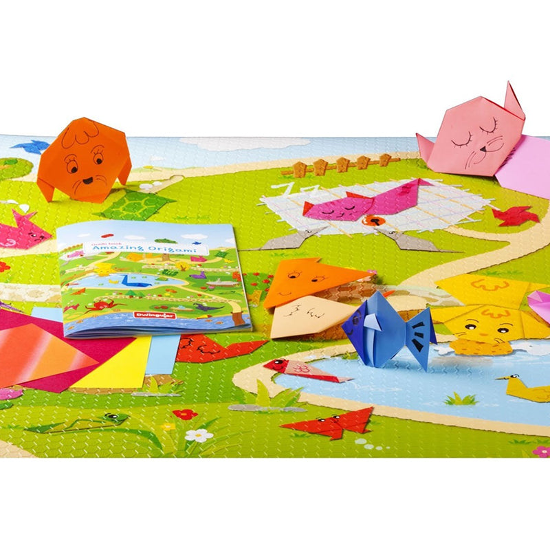 DWINGULER Sensory Playmat - Amazing Origami