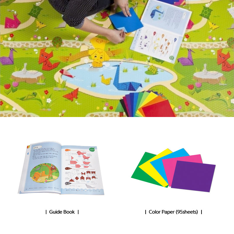 DWINGULER Sensory Playmat - Amazing Origami