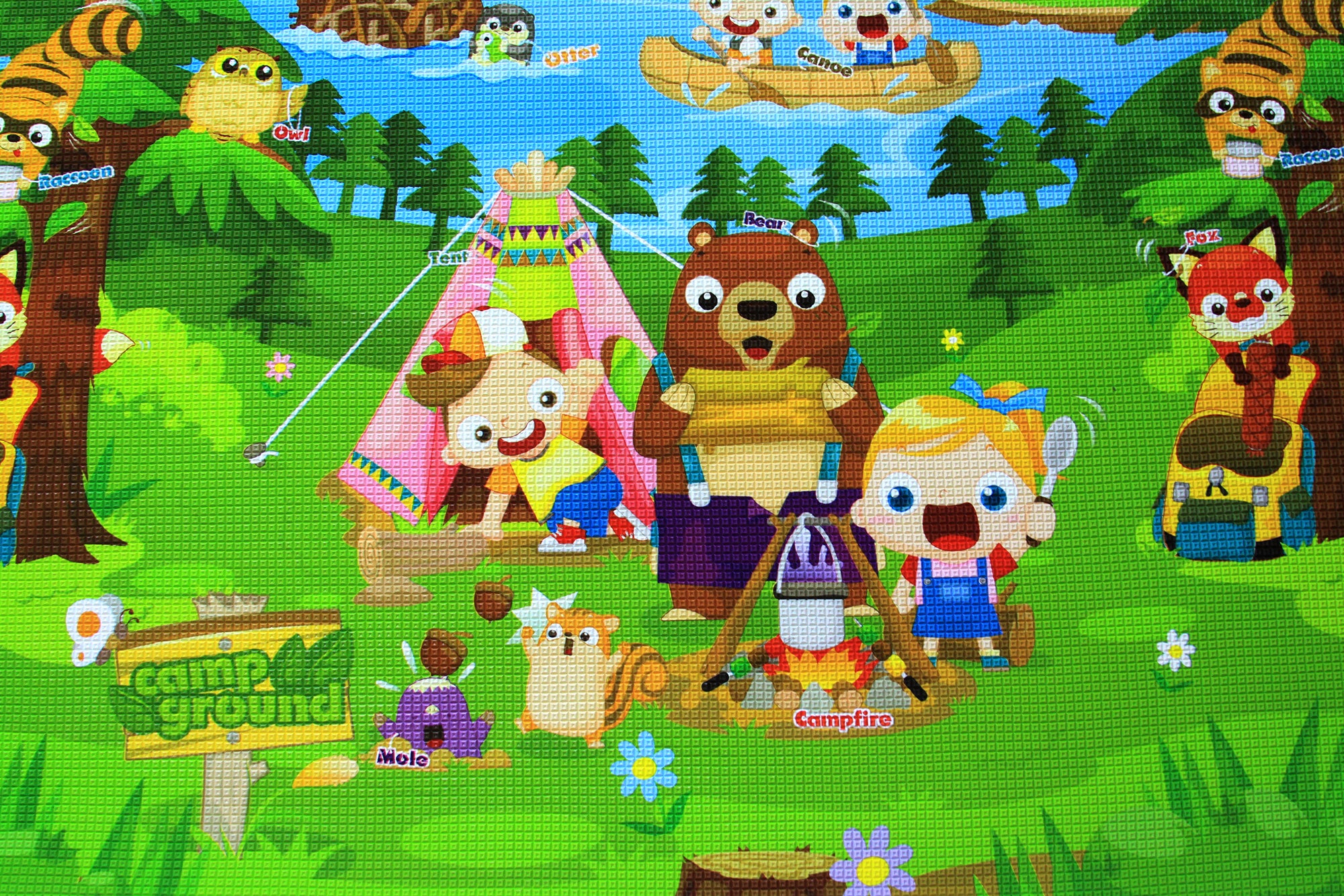 BABYCARE Playmat- Let’s Go Camping