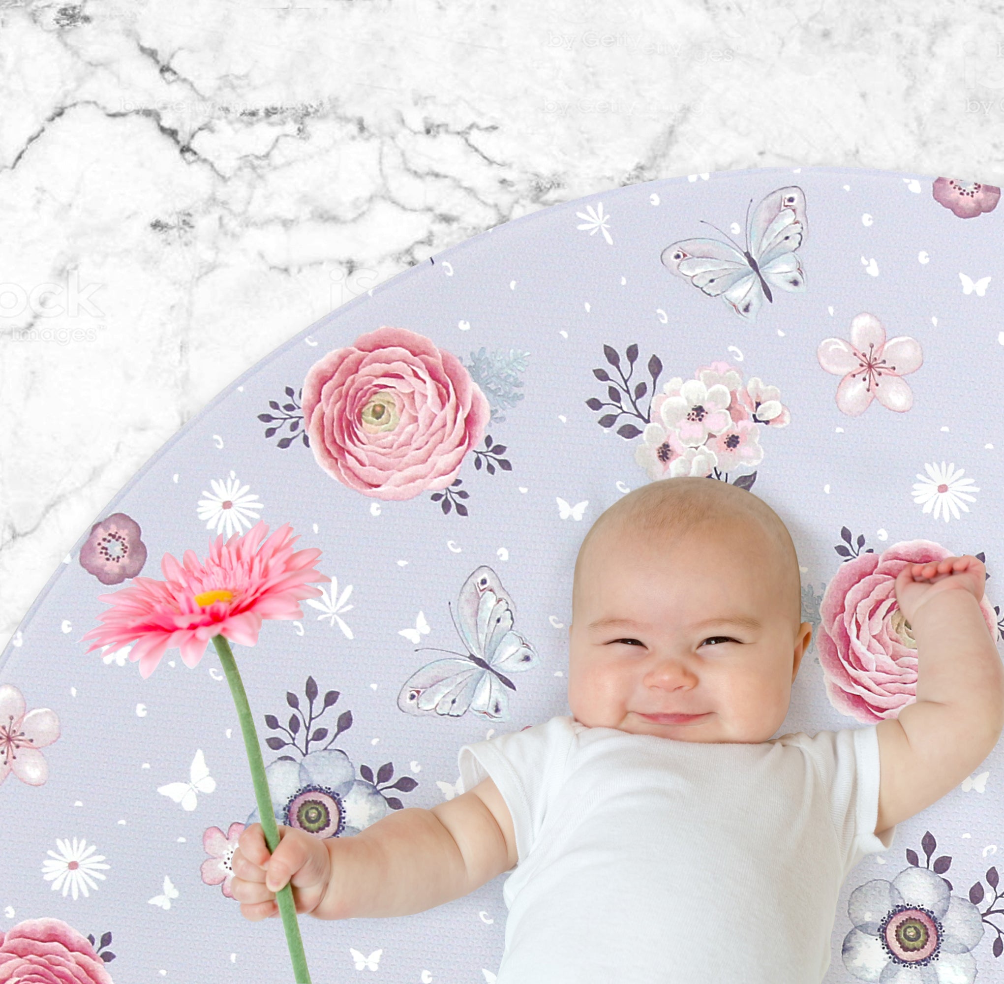 BABYCARE Accent Playmat- Flower