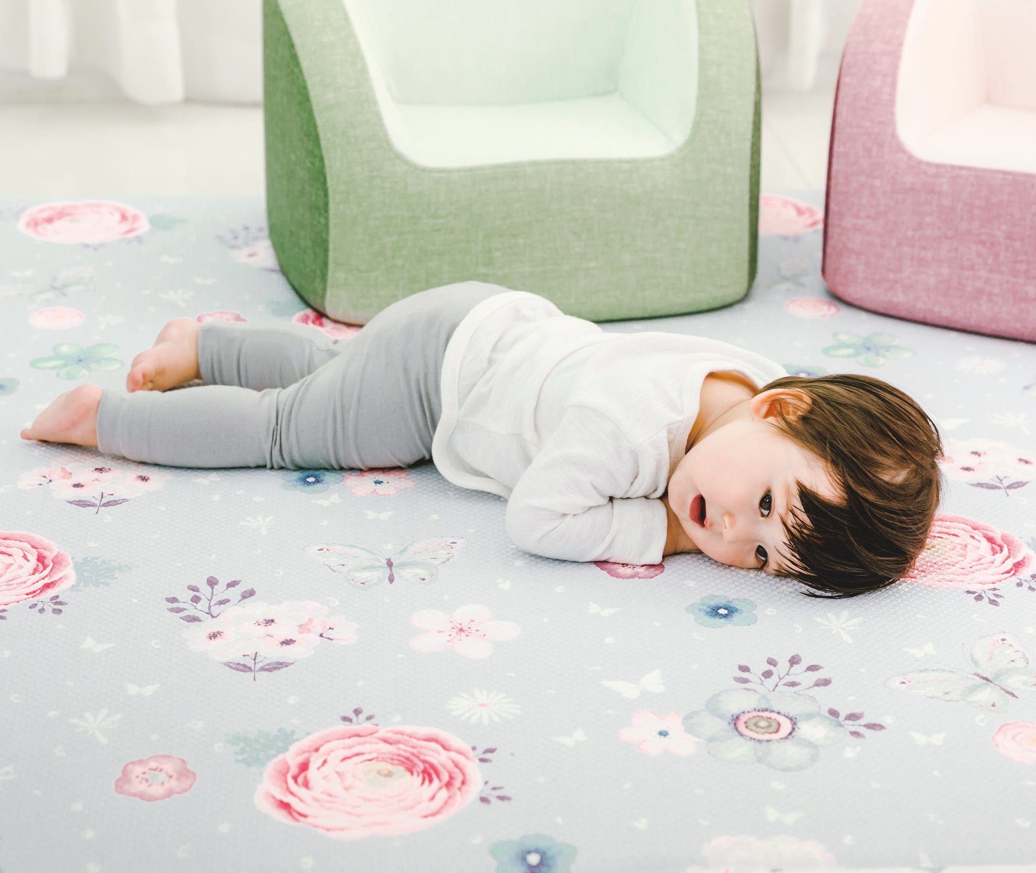 BABYCARE Accent Playmat- Flower