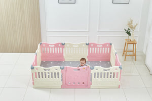 BABYCARE Playpen-Pink