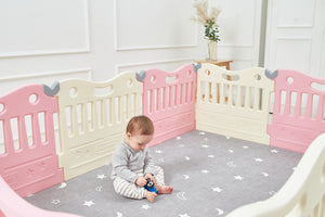 BABYCARE Playpen-Pink