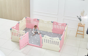 BABYCARE Playpen-Pink