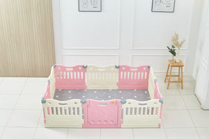 BABYCARE Playpen-Pink