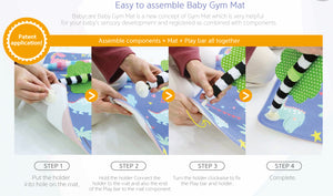 BABYCARE Activity Gym Mat - Cute Cat