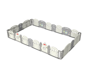 DWINGULER Castle Playpen Extension Kit XQ x4-Grey