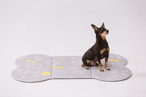 SAPSAL Pet mat-Myfriends Grey (Small)