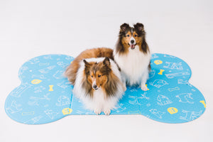 SAPSAL Pet mat-My Friends Blue(Small)