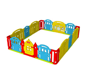 DWINGULER Castle Playpen Extension Kit XD x2-Rainbow